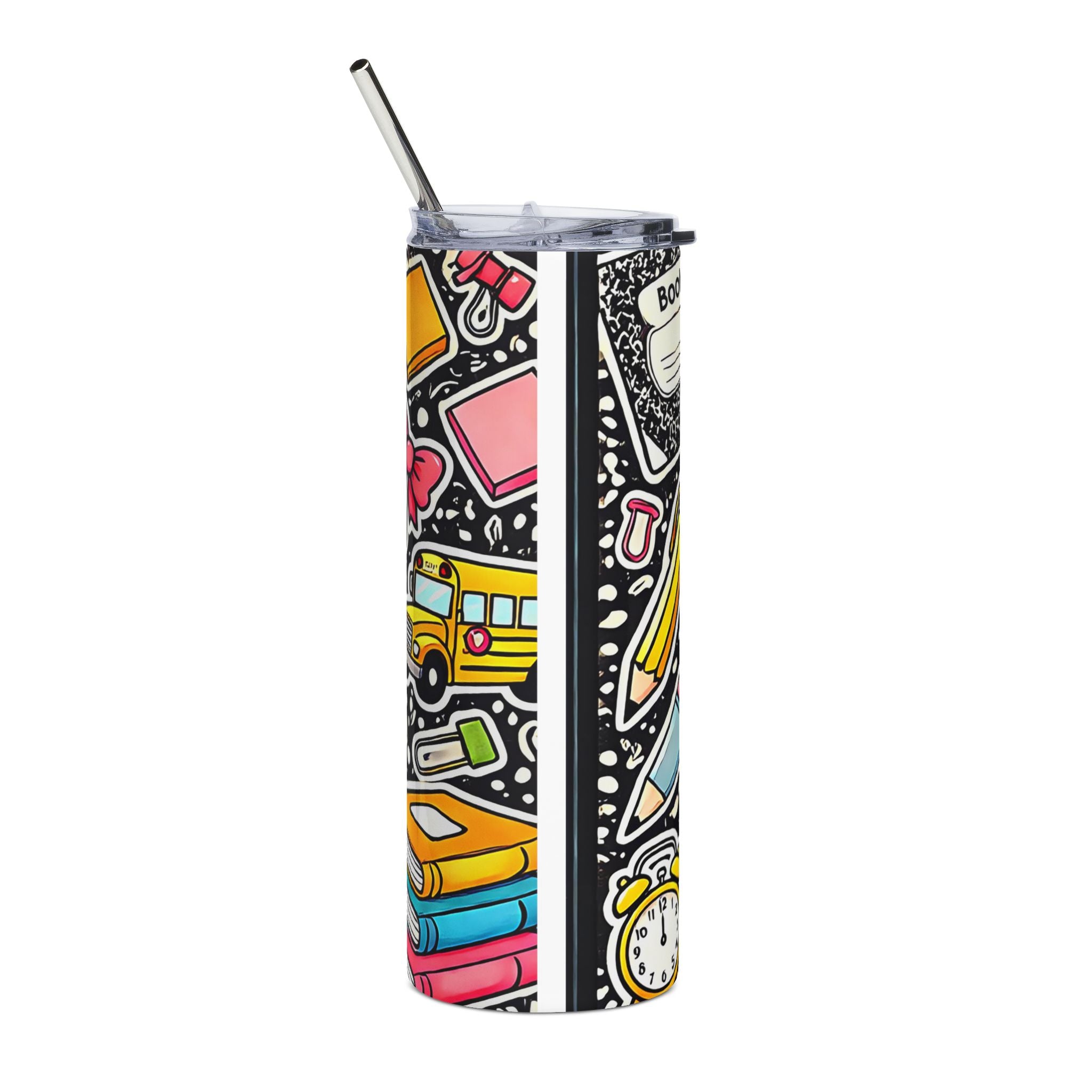 Composition Book School Supplies 20oz Stainless Steel Tumbler