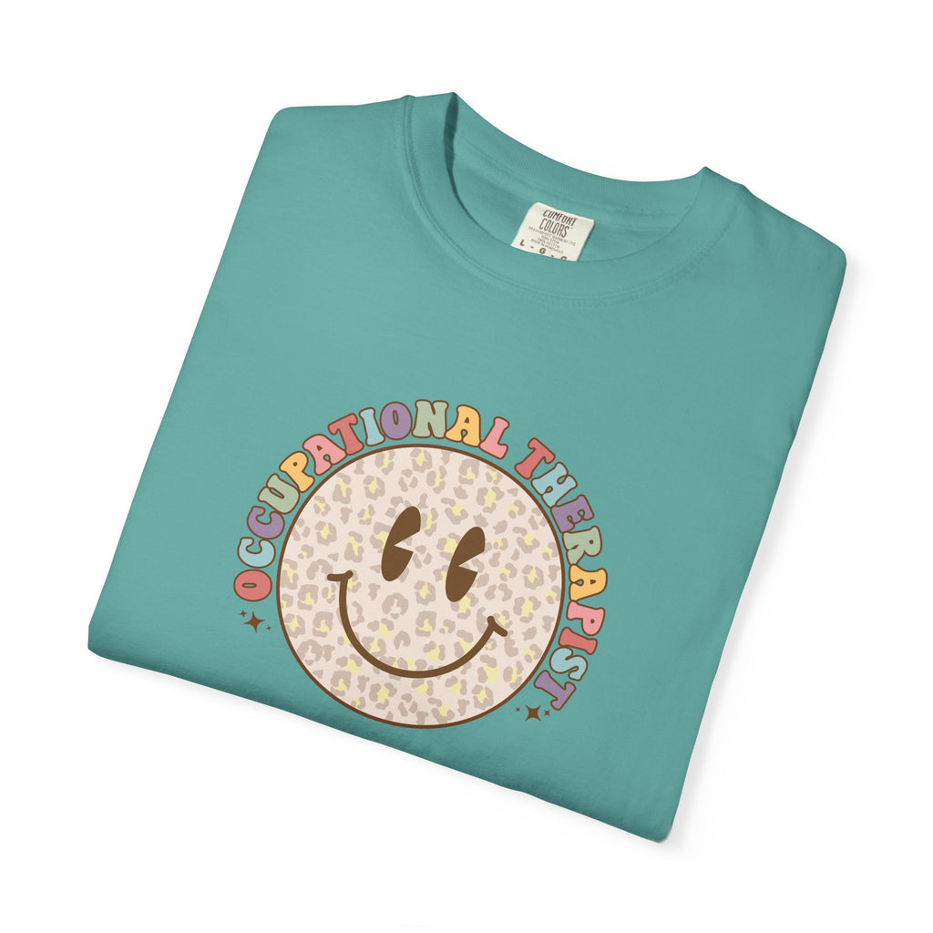 Smiley Occupational Therapist Graphic T-Shirt