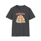 Crazy Cat Lady T-Shirt — Cute Anime Cat Mom Graphic Tee