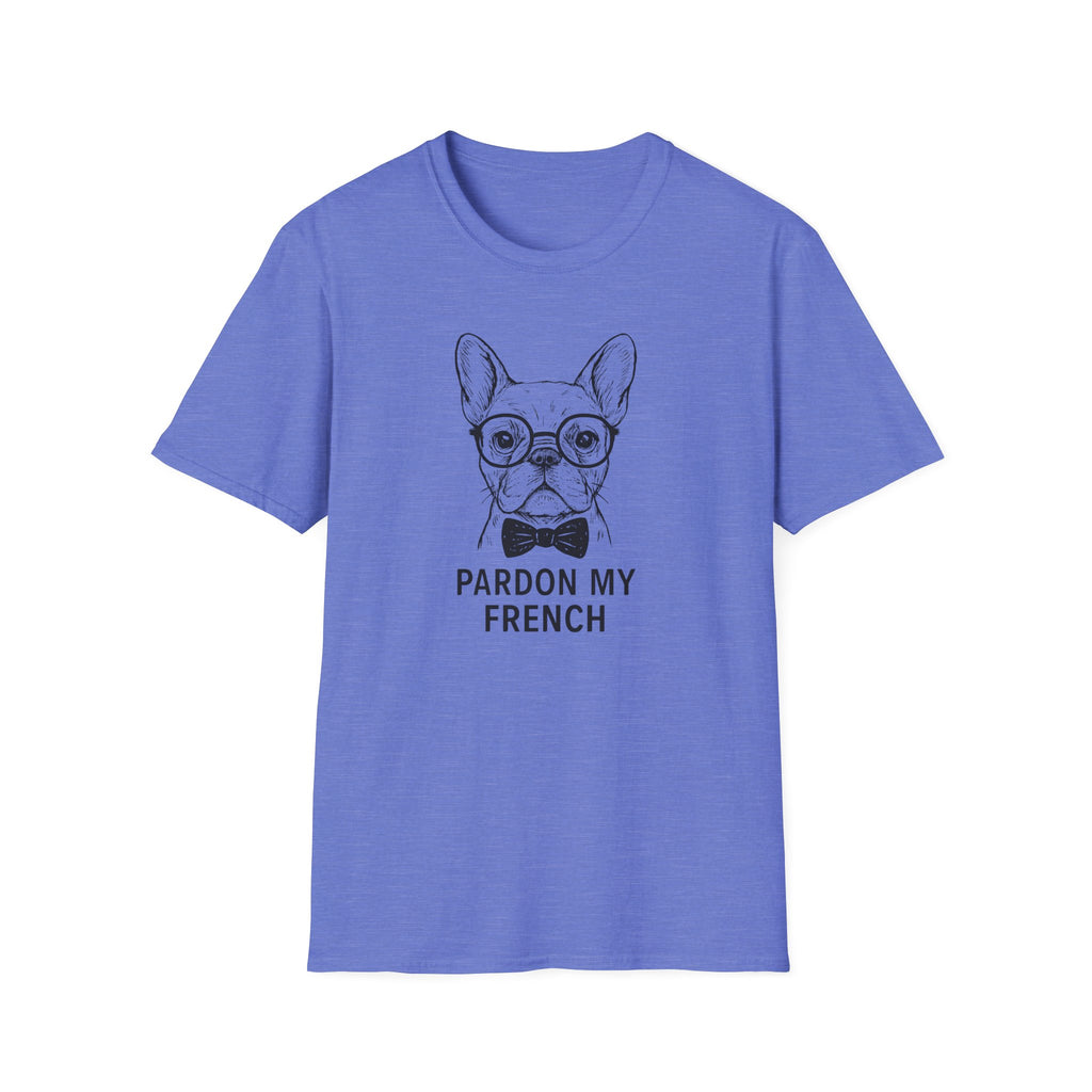 French Bulldog Graphic T-Shirt — "Pardon My French" Cute Dog Tee