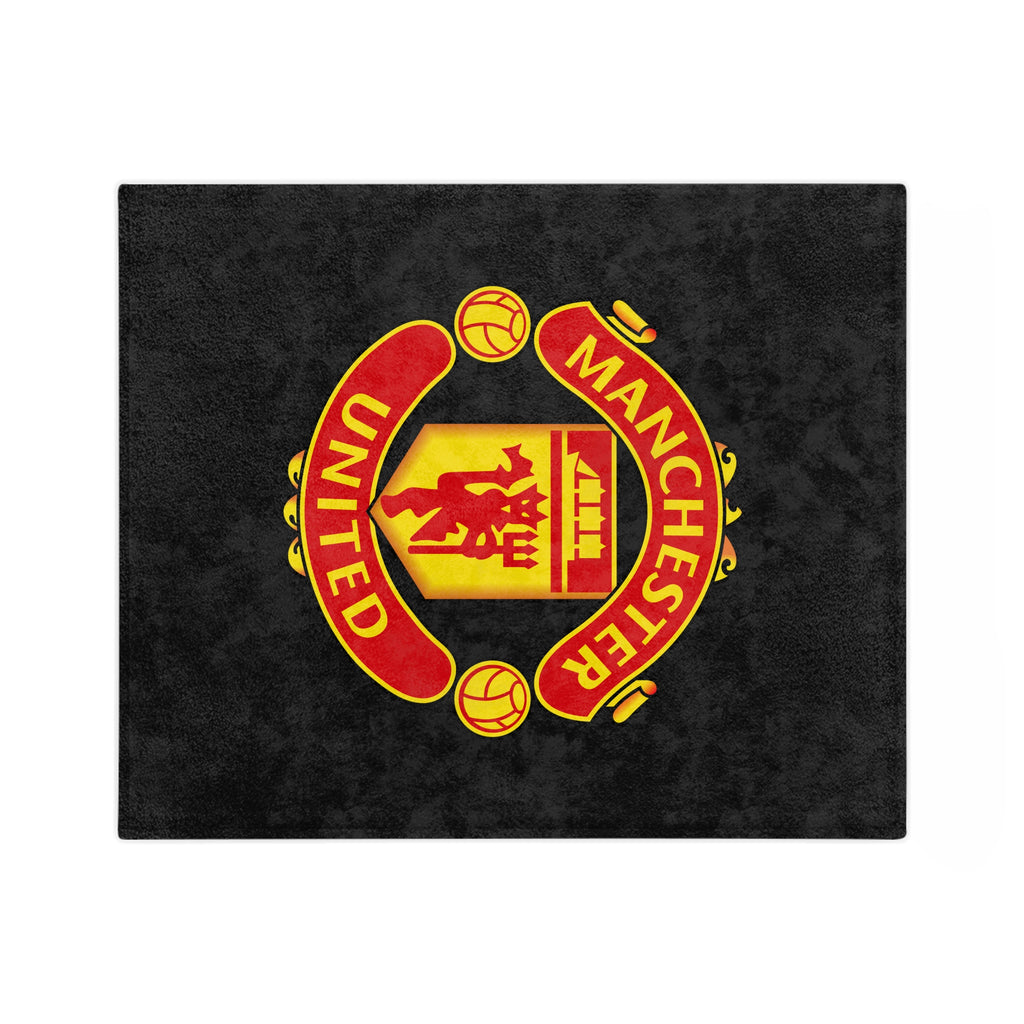 Manchester United Velveteen Microfiber Blanket —