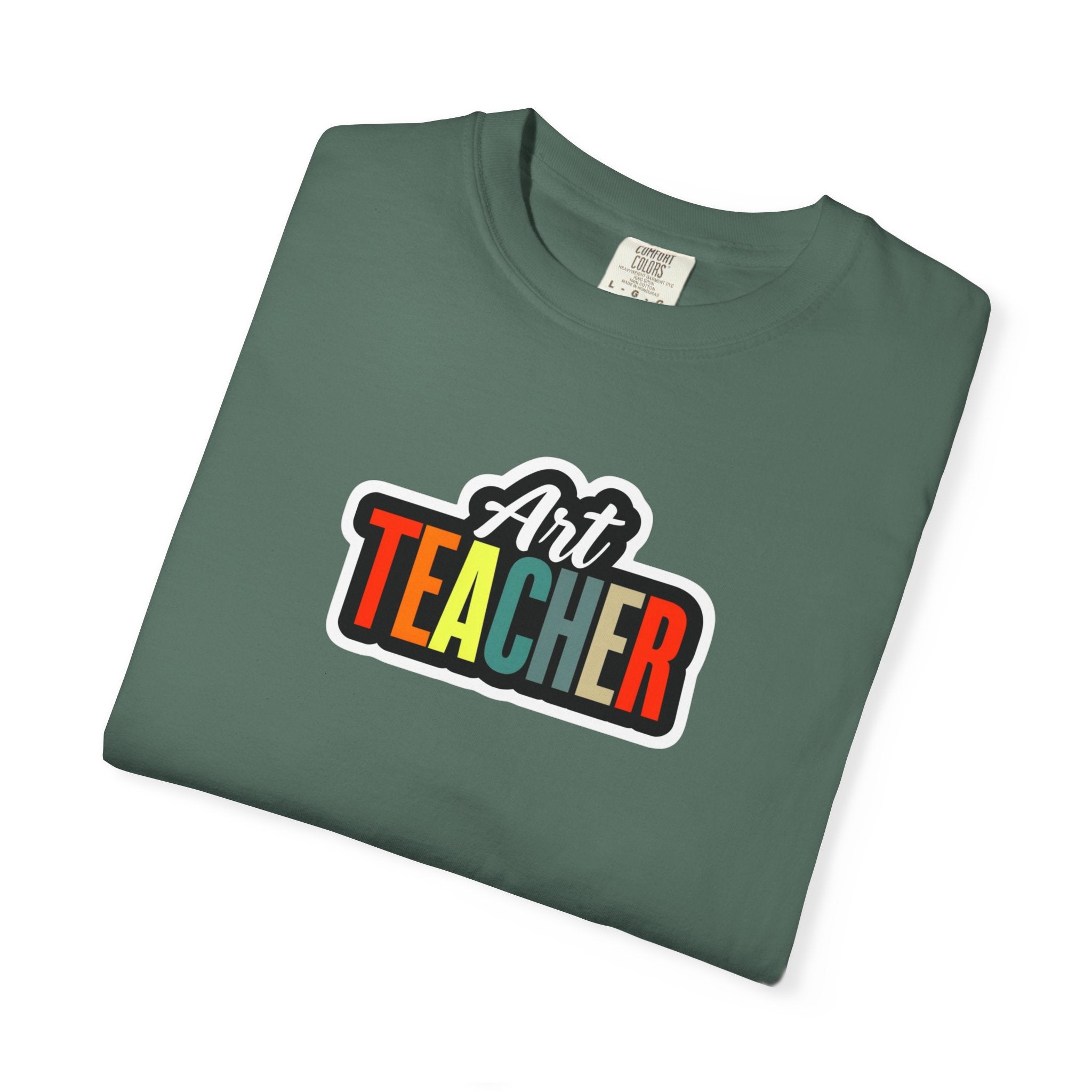 Art Teacher T‑Shirt — "Art is My Voice" Colorful Teacher Shirt