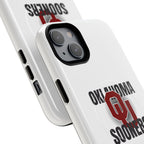 Oklahoma Sooners Tough Magnetic Phone Case — Durable Magnetic Snap-On College iPhone Cover