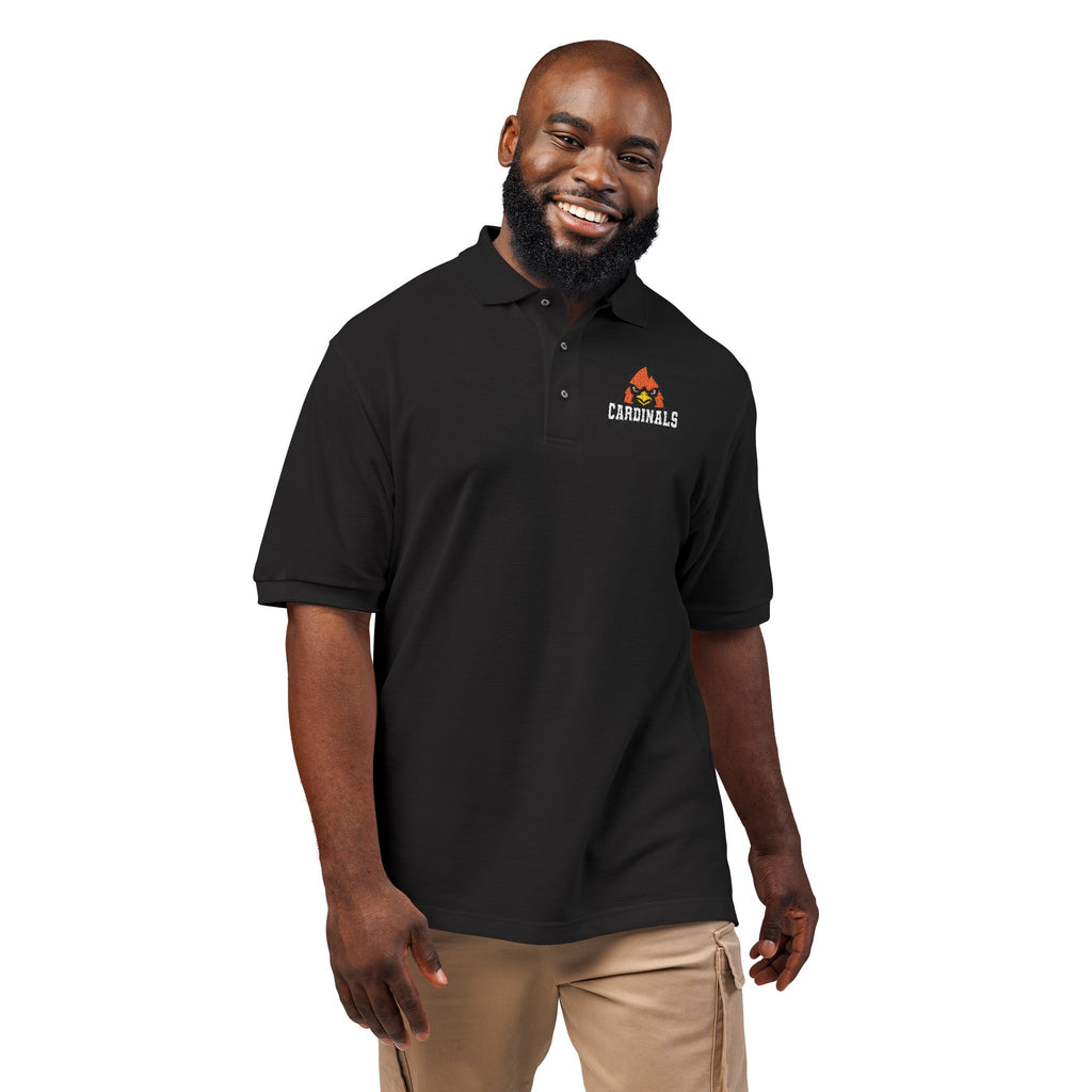 Embroidered Cardinal Polo Shirt