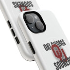 Oklahoma Sooners Tough Magnetic Phone Case — Durable Magnetic Snap-On College iPhone Cover