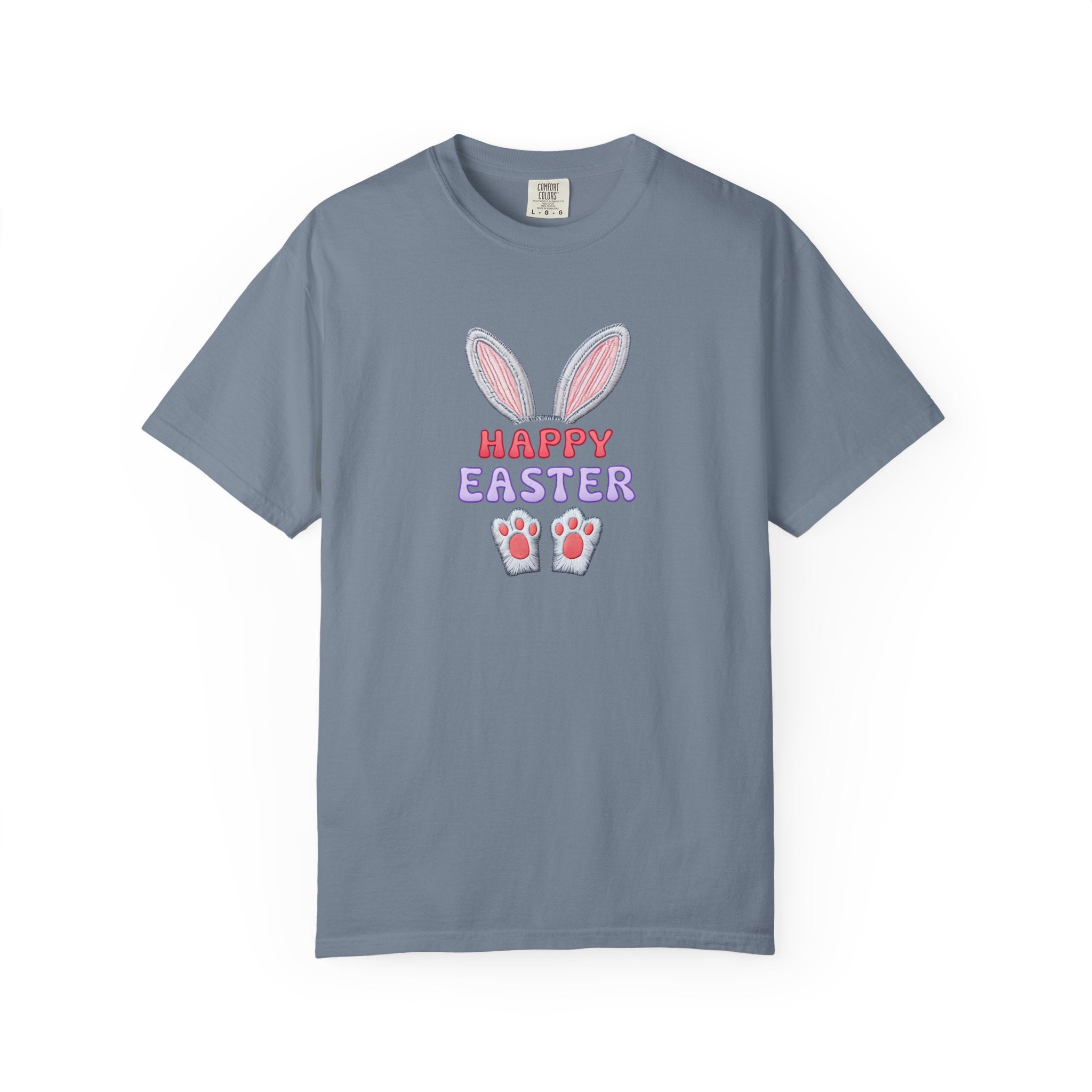 Happy Easter Bunny Ears T-Shirt — Cute Pastel Holiday Tee