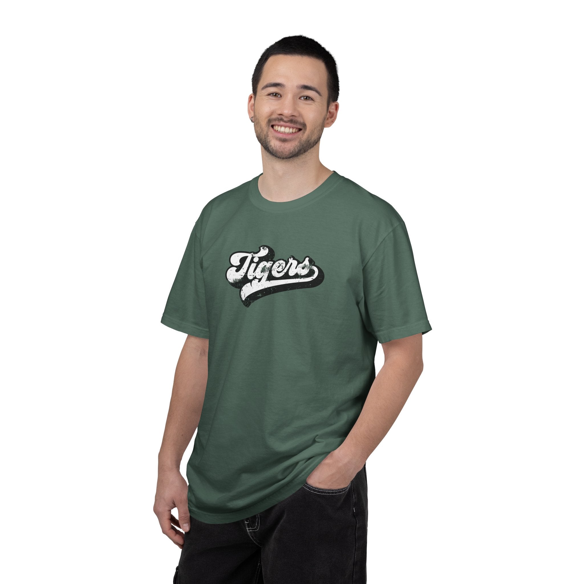 Tigers Vintage Script T-Shirt