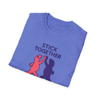 Stick Together Lizard T-Shirt — Cute Matching Gecko Tee