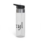 20oz Tritan Sport Bottle — Elegant Script “chery” Water Bottle for Gym, Travel & Everyday Hydration