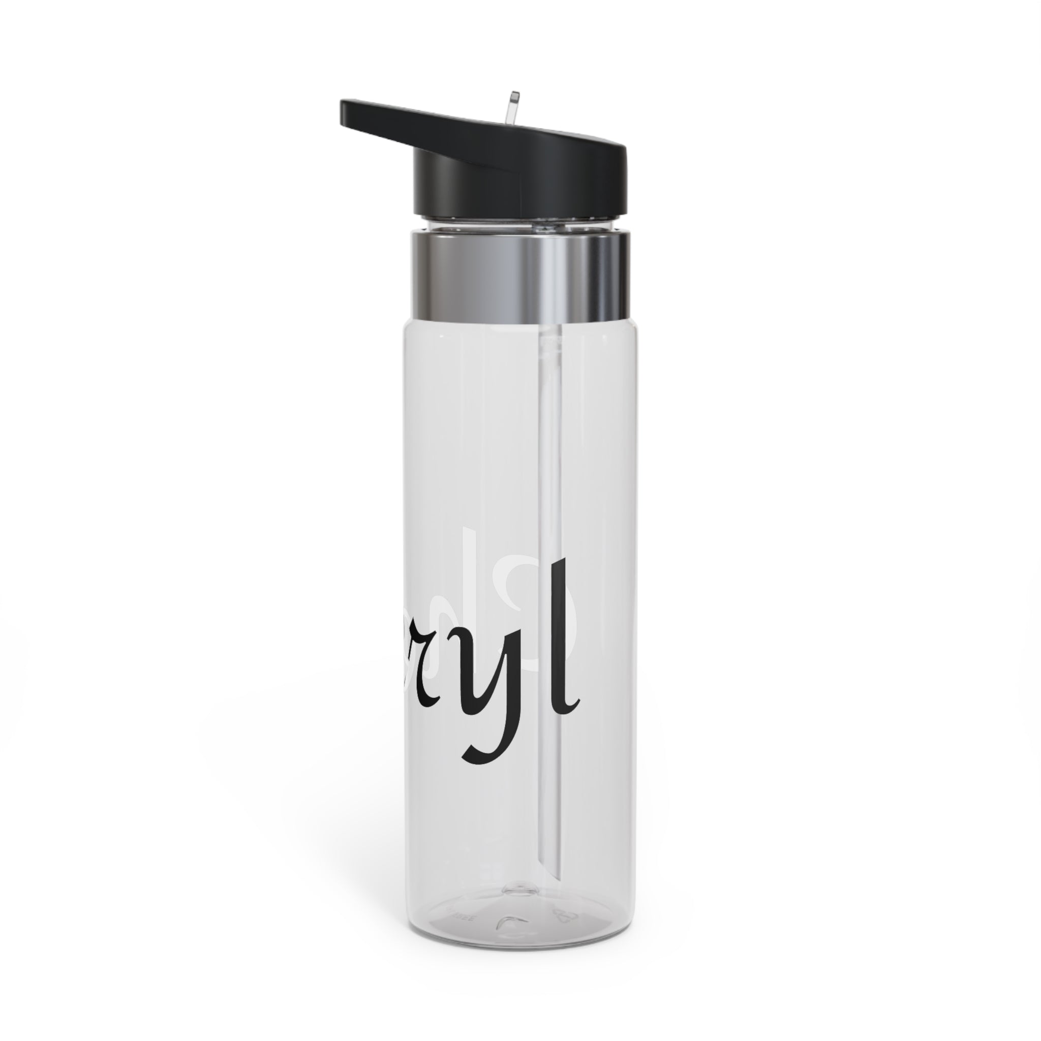 20oz Tritan Sport Bottle — Elegant Script “chery” Water Bottle for Gym, Travel & Everyday Hydration