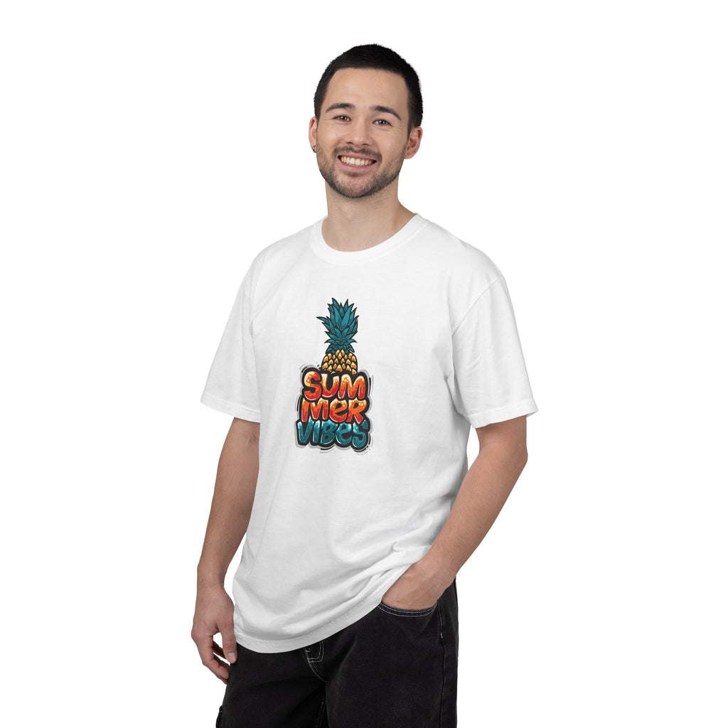 "Summer Vibes" Pineapple Graphic Tee