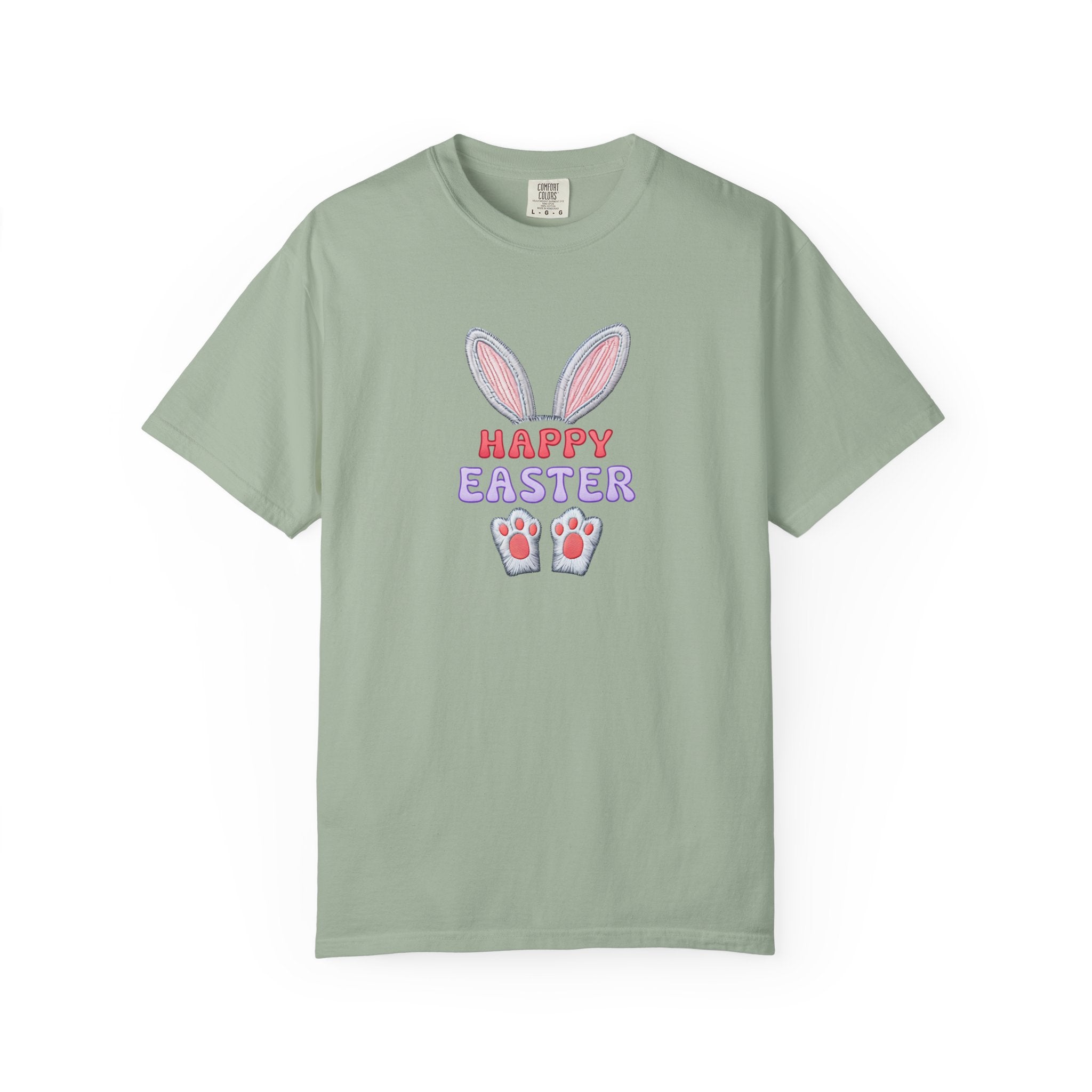 Happy Easter Bunny Ears T-Shirt — Cute Pastel Holiday Tee