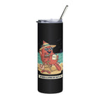 20oz Stainless Steel Tumbler — "Retired & Living My Best Life"