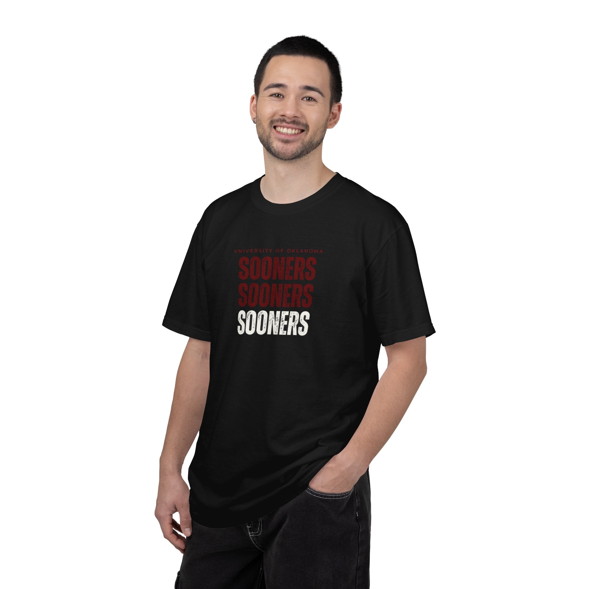 Sooners Stack T‑Shirt — University of Oklahoma Vintage Collegiate Tee
