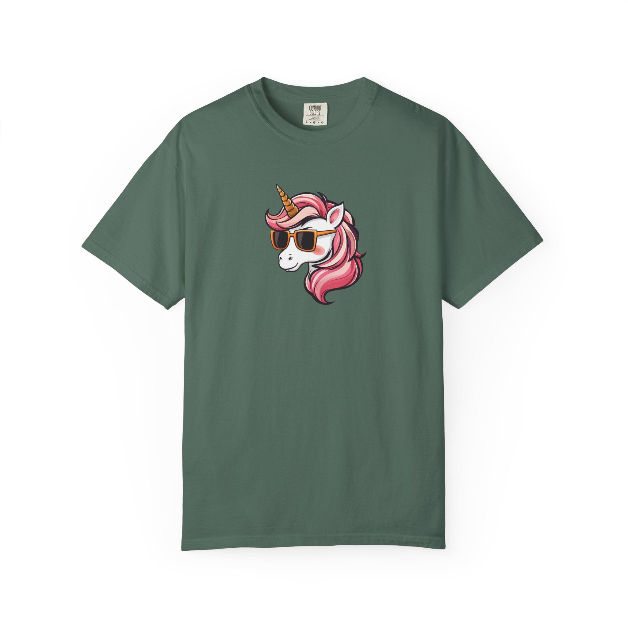 Cool Unicorn T-Shirt — Sunglasses Pink Unicorn Graphic Tee