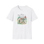 Dog House Watercolor T-Shirt — "My House is a Zoo" Cute Pet Lover Tee