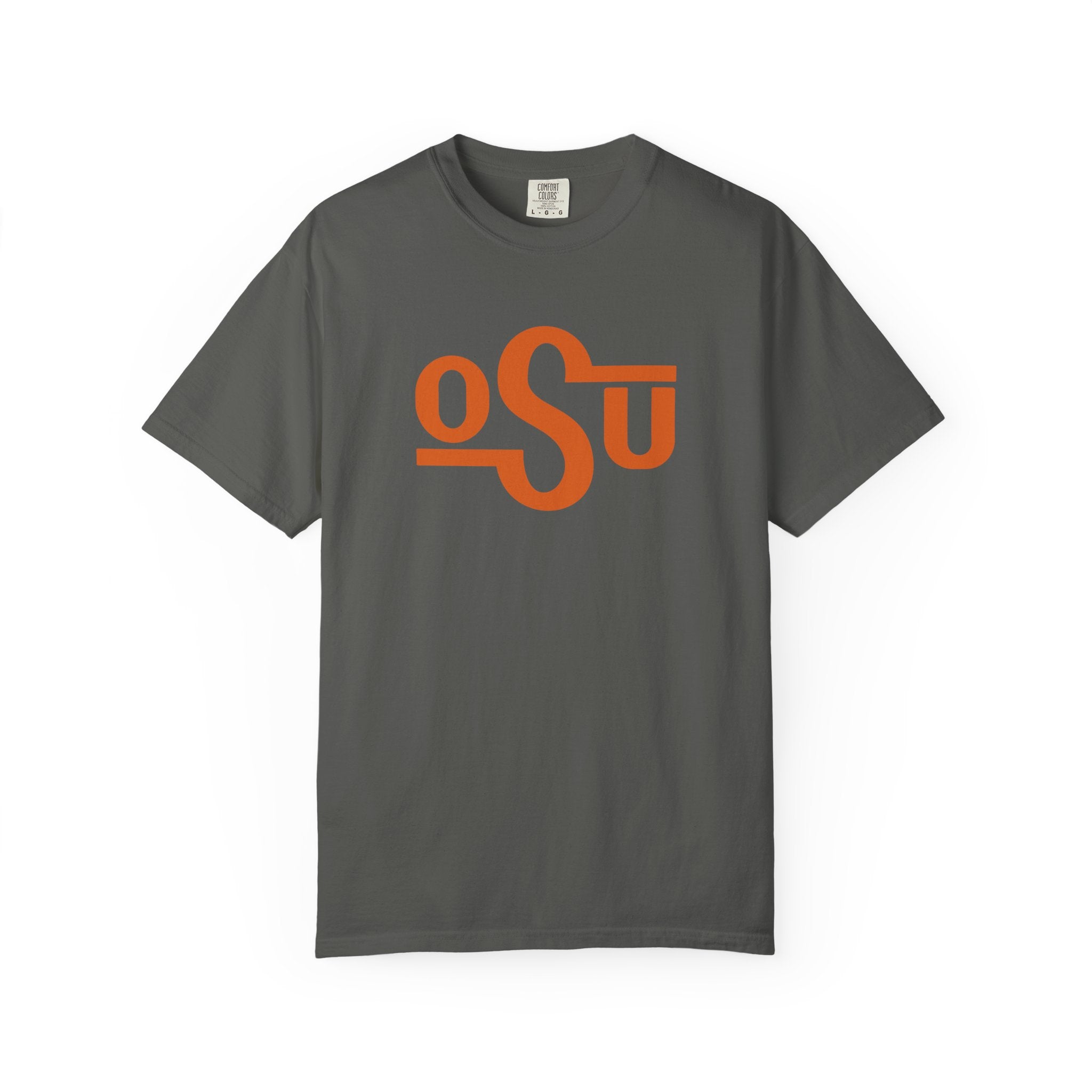 OSU Retro Script T-Shirt — Vintage Orange College Tee