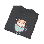 Cute Hamster Tee — "Just Squeaking By" Graphic T-Shirt