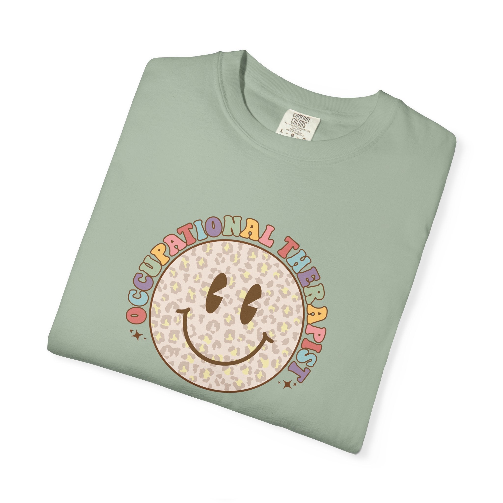 Smiley Occupational Therapist Graphic T-Shirt
