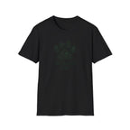 Paw-fect Life T-Shirt — Floral Paw Print Tee for Dog & Cat Lovers