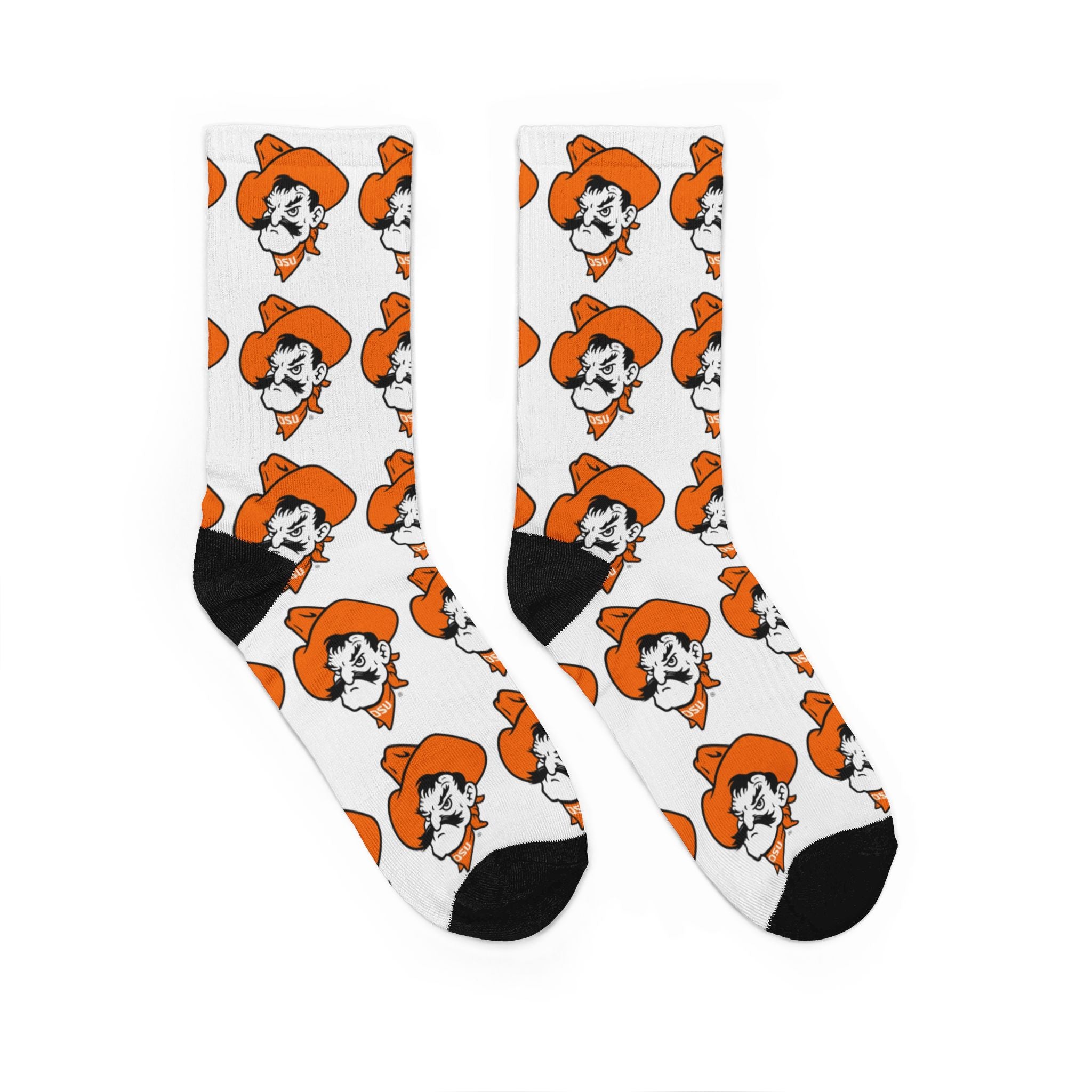 Pistol Pete Pattern Crew Socks