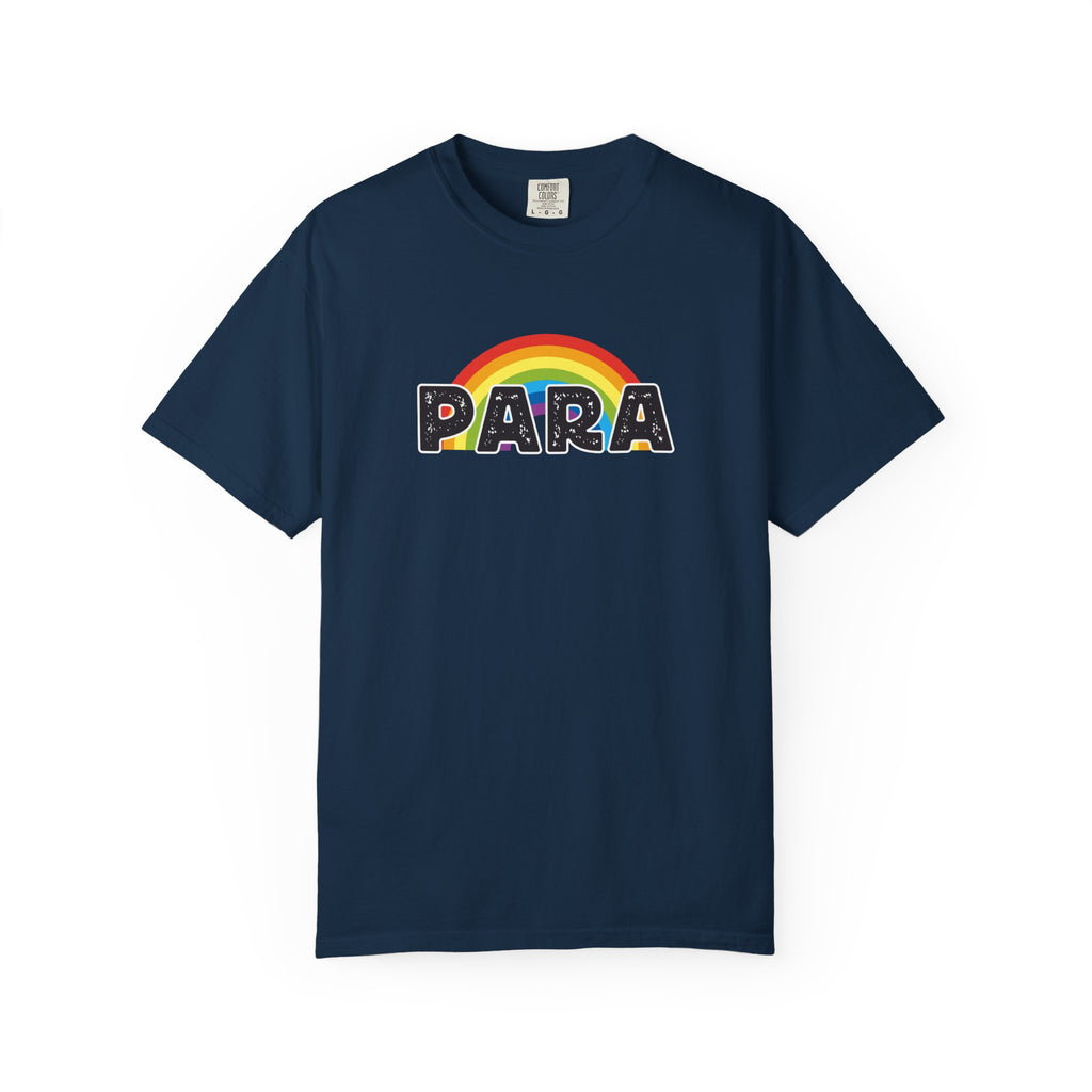 PARA Rainbow Graphic T-Shirt – Colorful Pride-Inspired Lettering