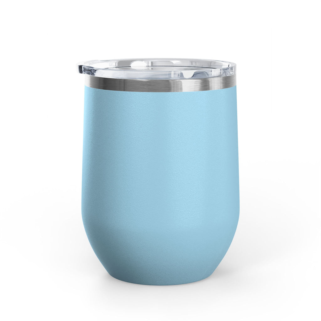 Wine Tumbler - "I Don't Give a Sip" 12oz Insulated Stainless Steel Wine Cup
