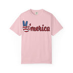 'Merica Peace Sign T-Shirt — Patriotic USA Flag Graphic Tee for 4th of July
