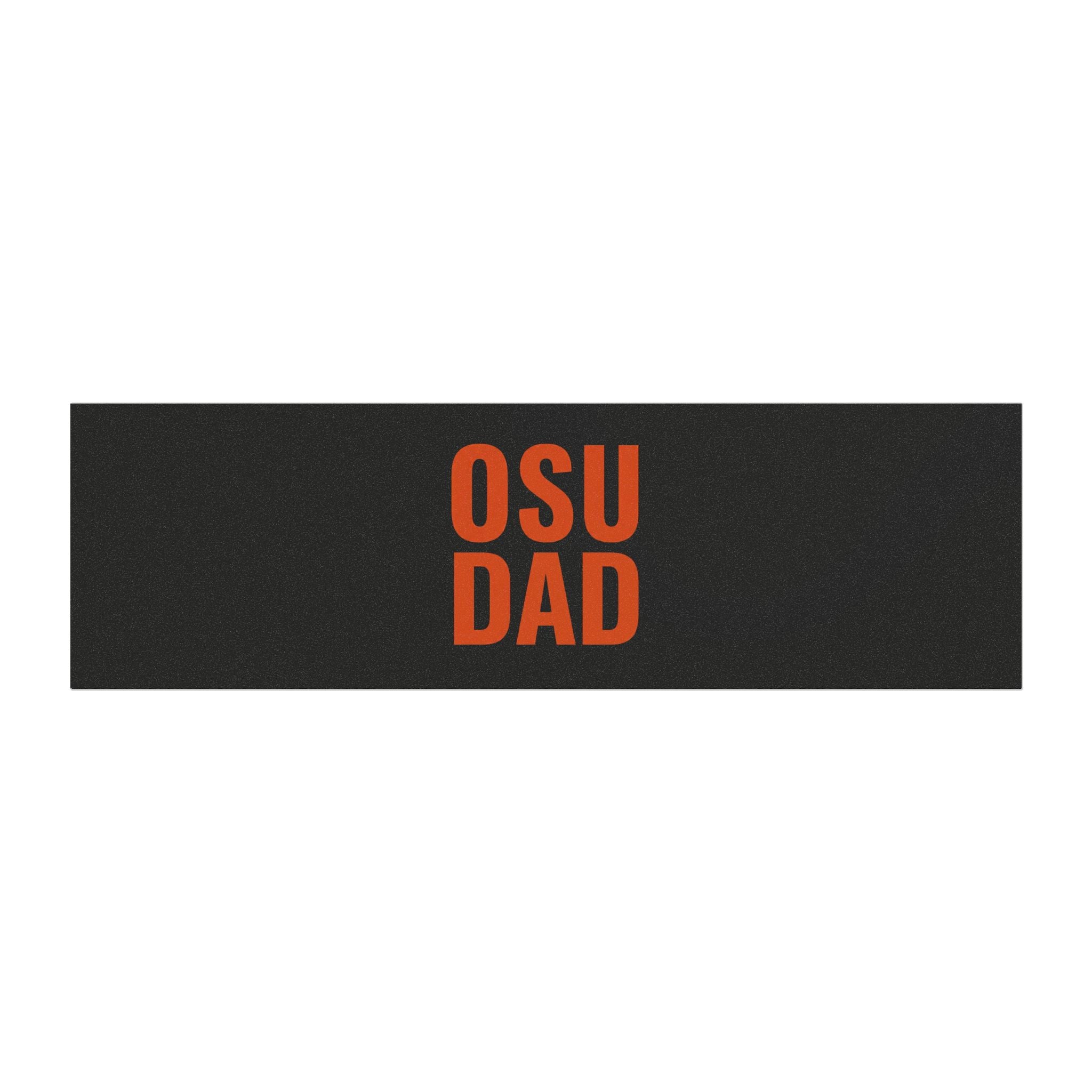 OSU Dad Car Magnet — Bold Orange College Pride Magnetic Decal