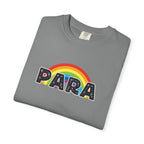 PARA Rainbow Graphic T-Shirt – Colorful Pride-Inspired Lettering
