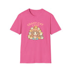Crazy Cat Lady T-Shirt — Cute Anime Cat Mom Graphic Tee