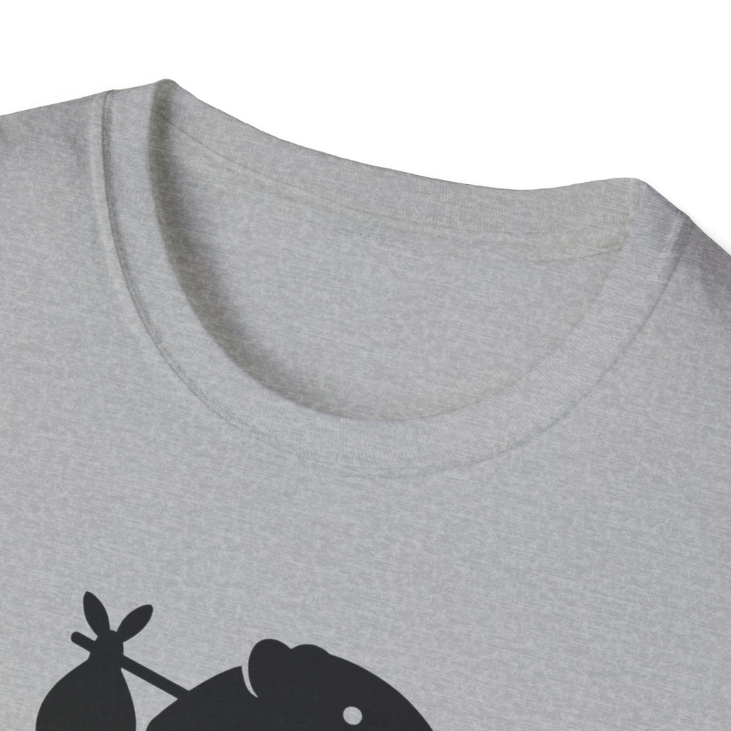 Pocket Adventurer T-Shirt — Cute Hiking Mouse Graphic Tee