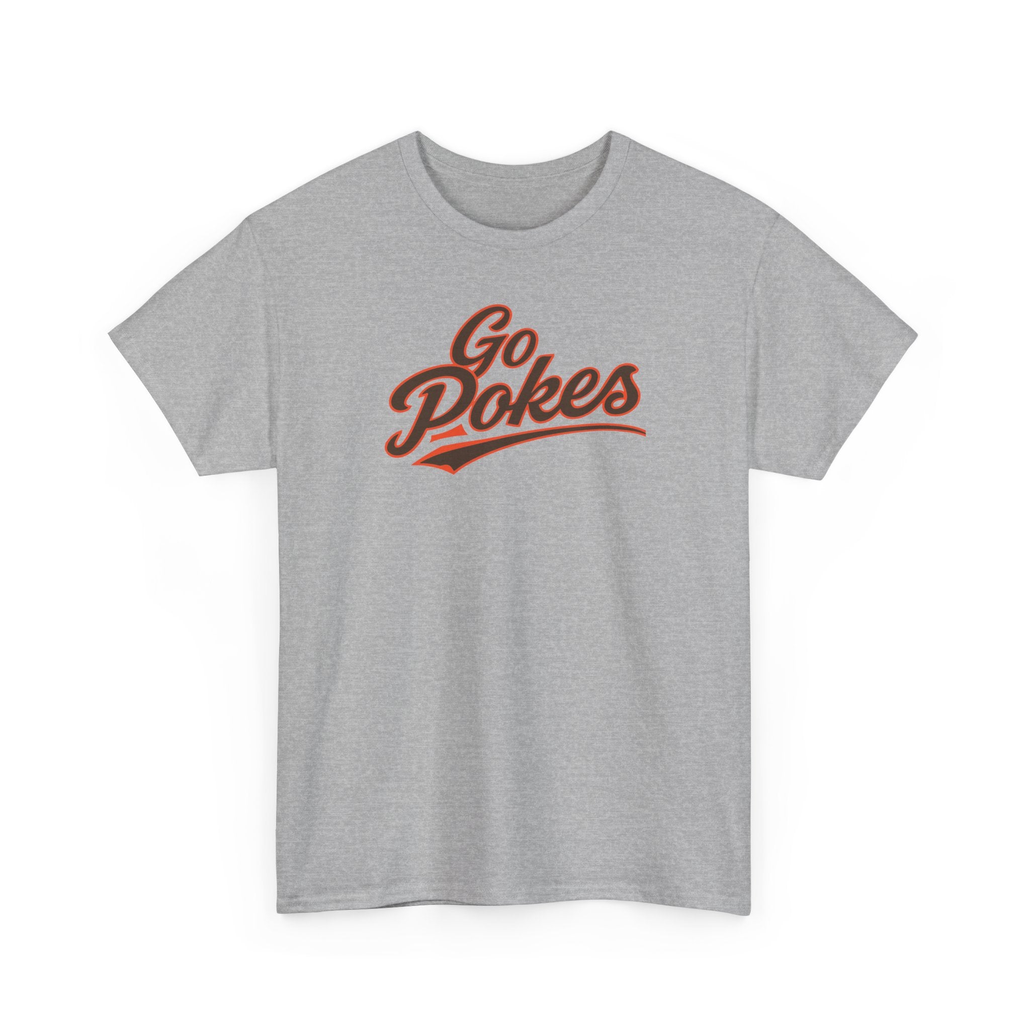 Go Pokes T-Shirt — Retro Script Fan Tee