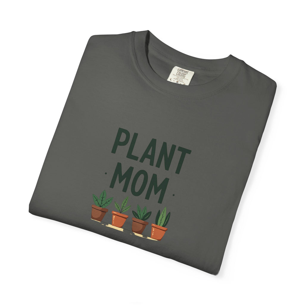 Plant Mom T-Shirt — Cute Potted Plants Graphic Tee for Plant Lovers