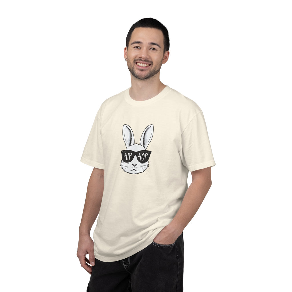 Hip Hop Bunny T-Shirt — Cute Rabbit with Sunglasses Graphic Tee