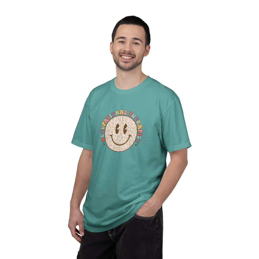 Smiley Occupational Therapist Graphic T-Shirt