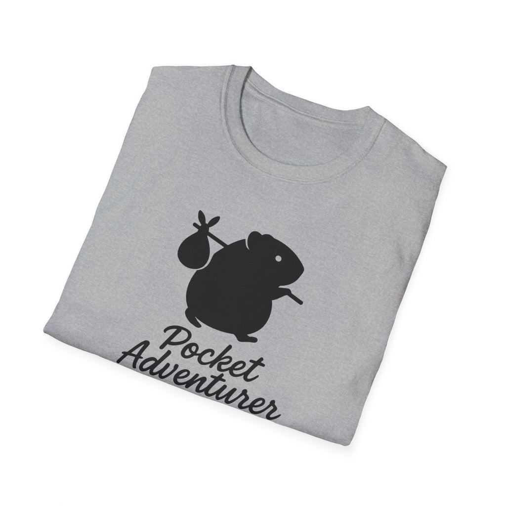 Pocket Adventurer T-Shirt — Cute Hiking Mouse Graphic Tee