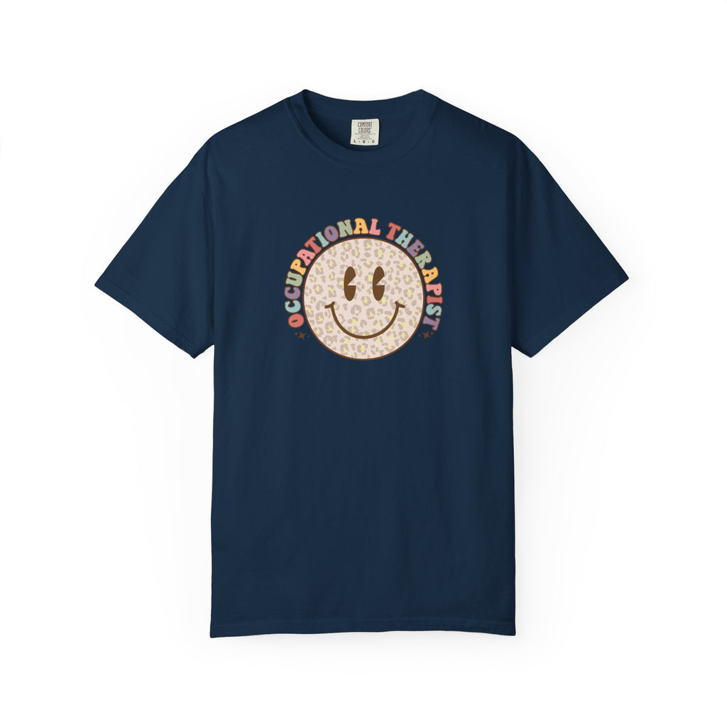 Smiley Occupational Therapist Graphic T-Shirt