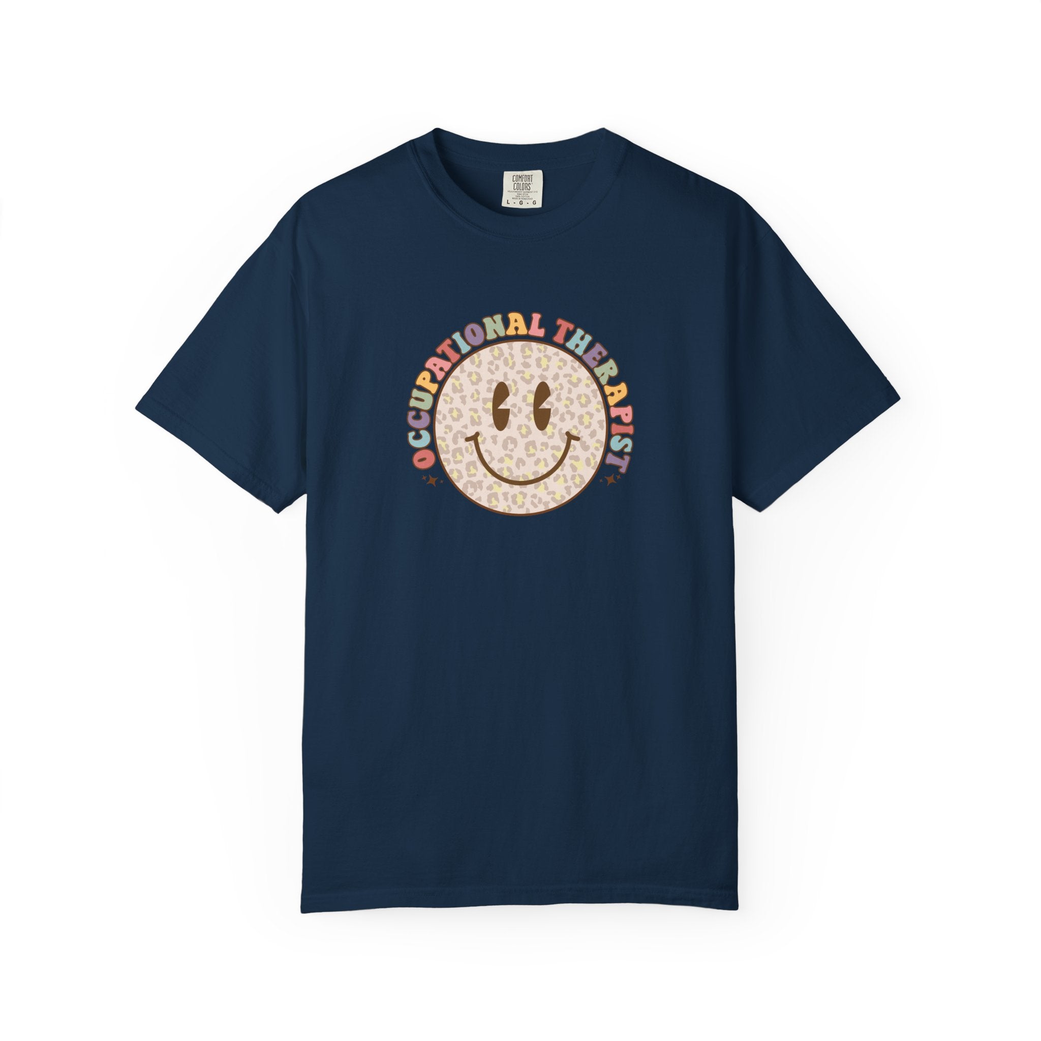 Smiley Occupational Therapist Graphic T-Shirt
