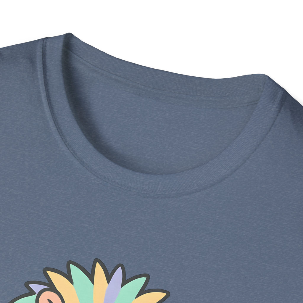 Feeling Sharp Hedgehog T-Shirt — Cute Sunglasses Prickly Cartoon Tee