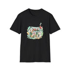 Dog House Watercolor T-Shirt — "My House is a Zoo" Cute Pet Lover Tee
