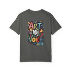 Art Teacher T‑Shirt — "Art is My Voice" Colorful Teacher Shirt