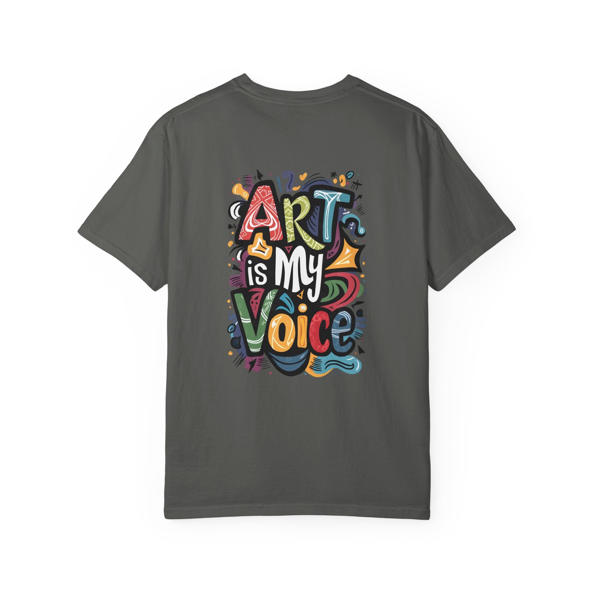 Art Teacher T‑Shirt — "Art is My Voice" Colorful Teacher Shirt