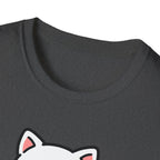 I Love My Cat Cute Cartoon Tee - Cat Lover Heart T-Shirt