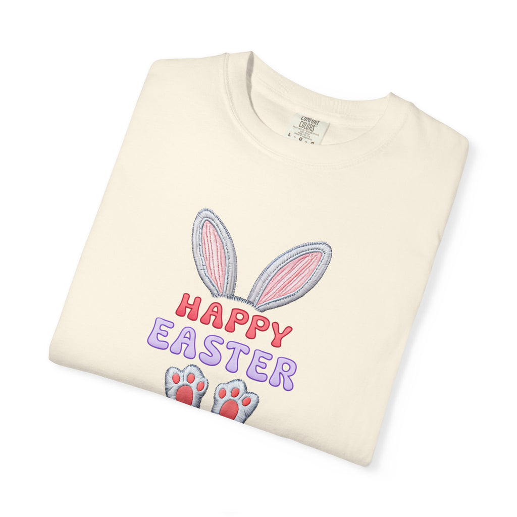 Happy Easter Bunny Ears T-Shirt — Cute Pastel Holiday Tee