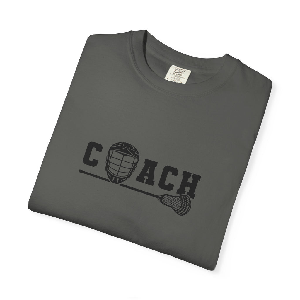 Coach Lacrosse Stick T-Shirt — Vintage Athletic Coach Tee