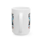 Camping Mug – 'Camp More, Worry Less' Ceramic Coffee Mug (11oz & 15oz)