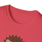 Hedgehog "Needle Little Love" T-Shirt — Cute Animal Graphic Tee