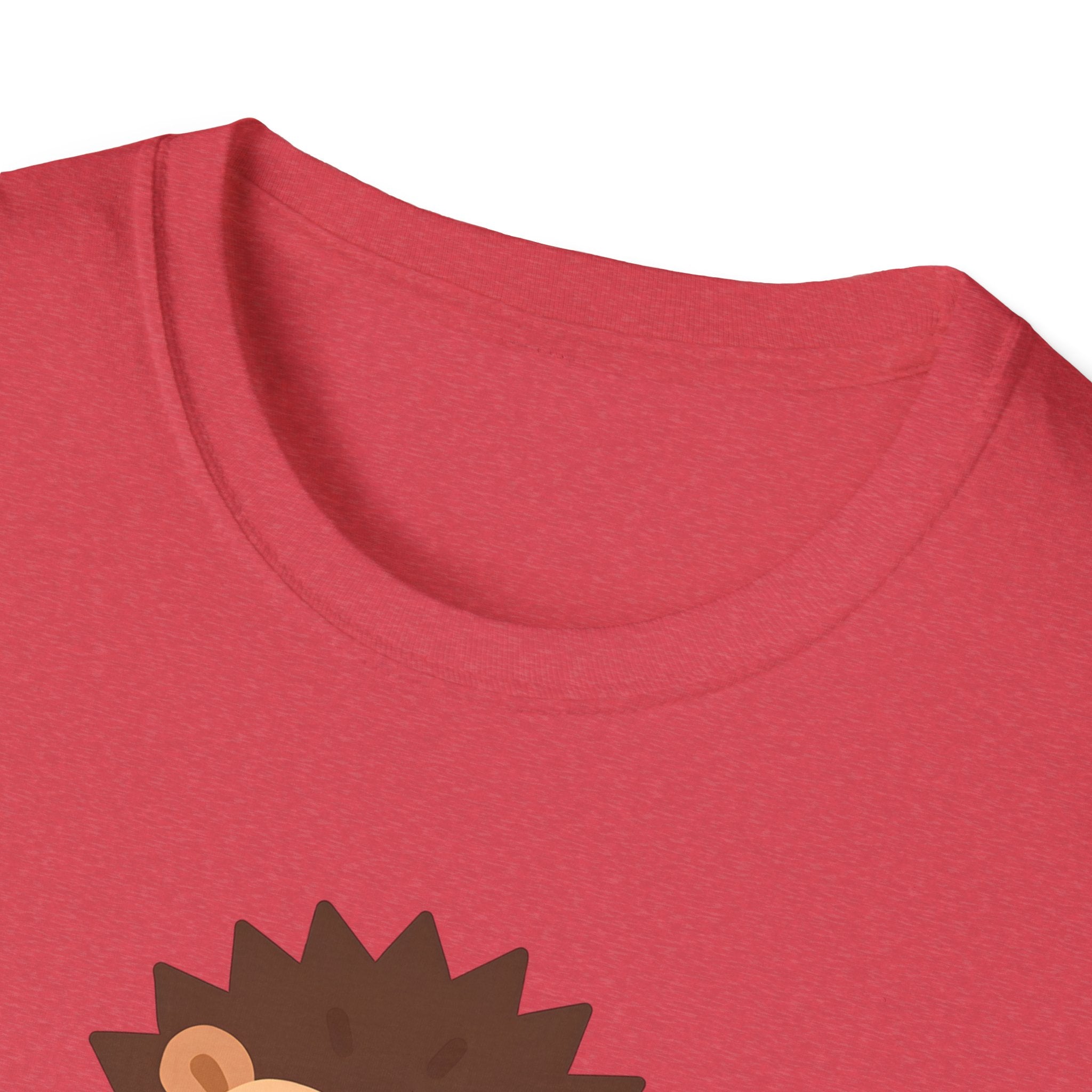 Hedgehog "Needle Little Love" T-Shirt — Cute Animal Graphic Tee