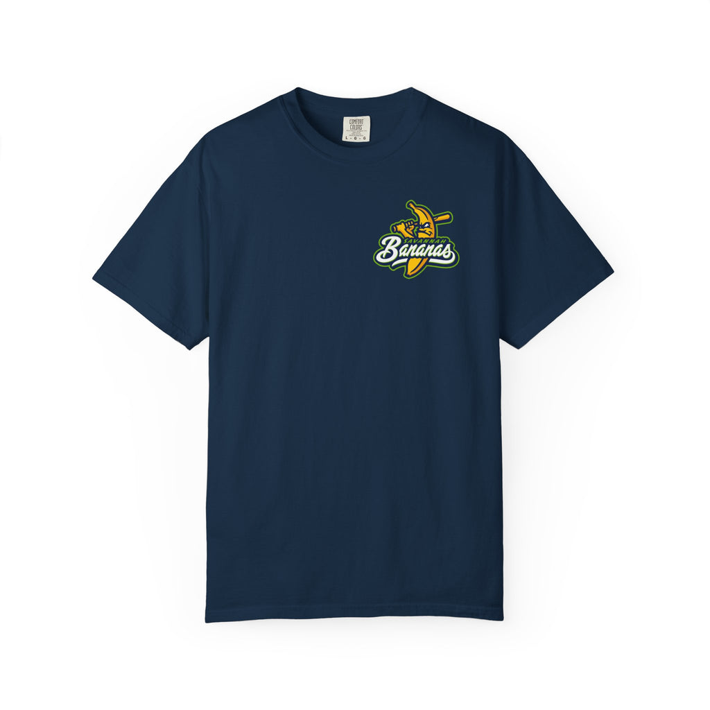 Savannah Bananas Baseball T-Shirt — Retro Banana Mascot Tee